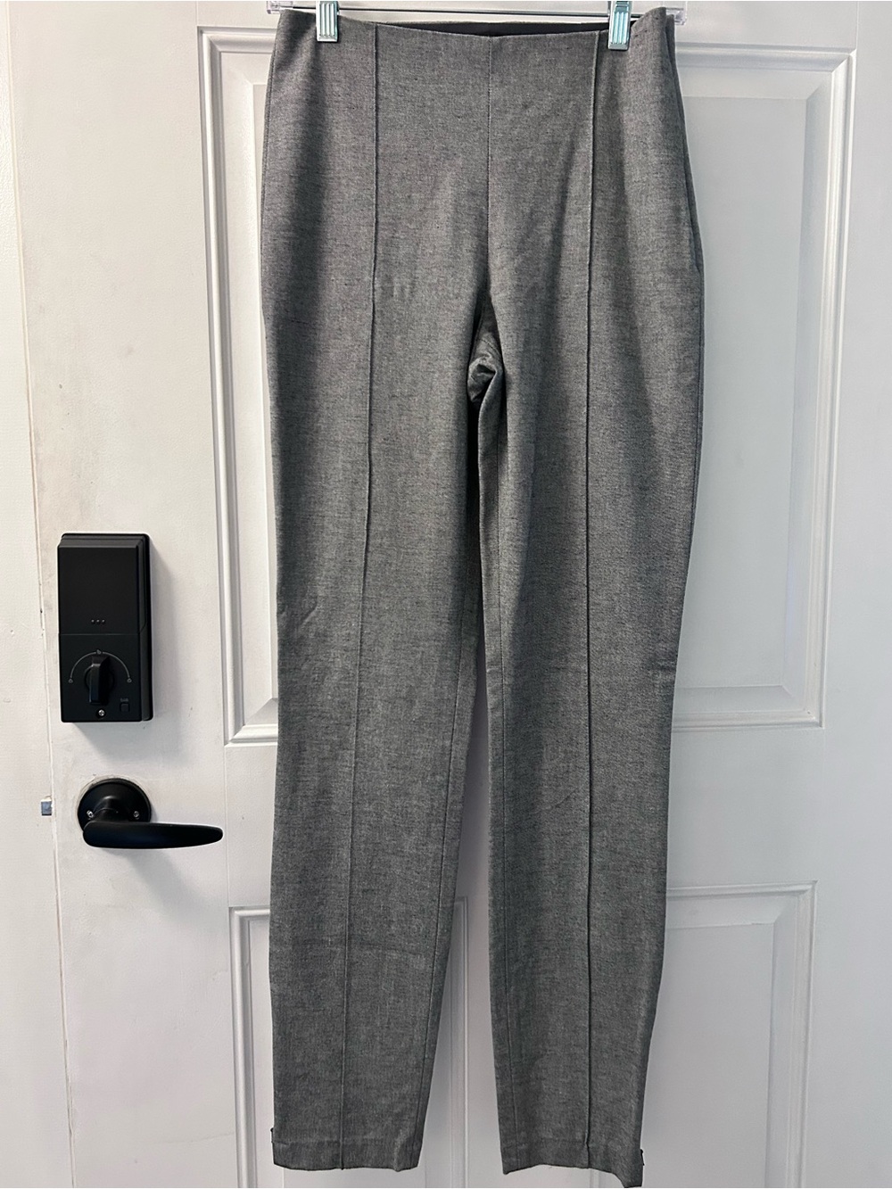 Women’s  Gray Dress Pants - Classic Stretch Trousers